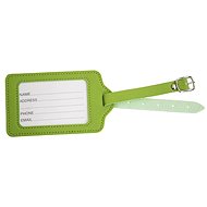 Kufryplus Name tag for suitcase LTK223 green - Luggage Tag