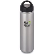 Klean Kanteen Wide with Wide Loop Cap - Brushed Stainless Steel 800ml - Drinking Bottle