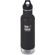 Klean Kanteen Insulated Classic with Loop Cap - Shale Black 592ml - Thermos