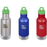 Klean Kanteen Insulated Kid Classic 12oz w / Kid Loop Cap - Children's Thermos