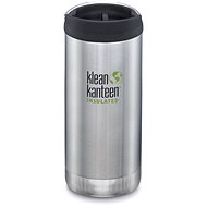 Klean Kanteen 12oz TKWide w/CC - Bushed Stainless - Thermos