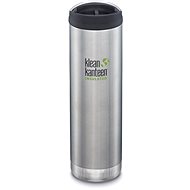 Klean Kanteen 20oz TKWide w/CC - Brushed Stainless - Thermos