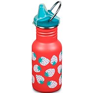 Klean Kanteen Kid Classic Narrow Sippy Cap coral strawberries - Drinking Bottle