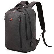 KRIMCODE Business Formal 15, grey - City Backpack