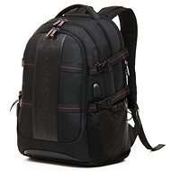 KRIMCODE Smart Casual 11, black - City Backpack