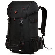 KRIMCODE Street Casual 21 USB, Black - City Backpack