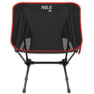 NILS Camp NC3320 Ultralight folding chair black - Camping Armchair