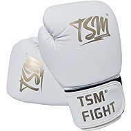KUBIsport Boxing training gloves 14oz, white - Boxing Gloves