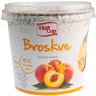 Vitacup Freeze-Dried Peaches  8 x 35g - Freeze-Dried Fruit
