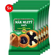 Nature Park Ground Poppy Seeds 100%, 5x200g - Seeds