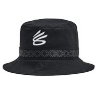 Under Armour Unisex Curry Bucket hat black/white M/L - Wide-Brimmed Hat