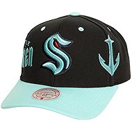 Mitchell & Ness Men’s Seattle Kraken NHL Overbite Pro Snapback Cap - Baseball Cap