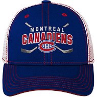 Outerstuff Montreal Canadiens NHL Lockup Meshback Adjustable Children’s Cap - Baseball Cap