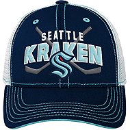 Outerstuff Dětská kšiltovka Seattle Kraken NHL Lockup Meshback Adjustable - Baseball Cap