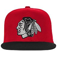 Outerstuff Dětská kšiltovka Chicago Blackhawks  Essentials Flatbrim Snapback - Baseball Cap