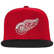Outerstuff Detroit Red Wings NHL Essentials Flatbrim Snapback Children's Cap - Baseball Cap