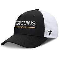 Fanatics Men’s Pittsburgh Penguins NHL Authentic Pro A/Cap Structured Adjustable Meshback Cap - Baseball Cap