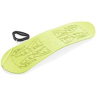 KUBIsport children's snowboard plastic, lime - Sled