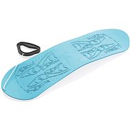 KUBIsport children's snowboard plastic, cyan - Sled