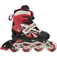 KUBIsport - Dětské inline brusle roztahovací CS310K, červené - Roller Skates
