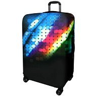 Kufryplus suitcase cover H253 Rainbow M - Luggage Cover