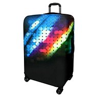 Kufryplus suitcase cover H253 Rainbow L - Luggage Cover