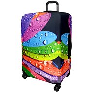 Kufryplus suitcase cover H144 Rosa L - Luggage Cover