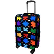 Kufryplus suitcase cover H51 Puzzle S - Luggage Cover