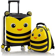 Heys Super Tots Bumble Bee, backpack and suitcase - Case Set