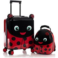 Heys Super Tots Lady Bug, backpack and suitcase - Case Set
