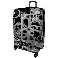 Kufryplus suitcase cover H64 Time machine M - Luggage Cover