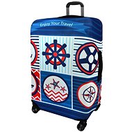 Kufryplus suitcase cover H108 Rudder M - Luggage Cover