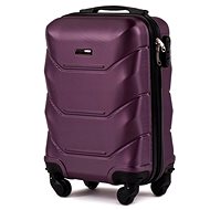 Wings suitcase Peacock 18" burgundy, deck 28 l - Suitcase