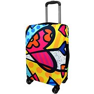 Kufryplus suitcase cover H143 Heart S - Luggage Cover