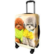 Kufryplus suitcase cover H79 Dog S - Luggage Cover
