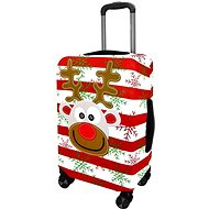 Kufryplus suitcase cover H260 Christmas reindeer S - Luggage Cover