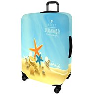 Kufryplus suitcase cover H106 Happy Summer L - Luggage Cover