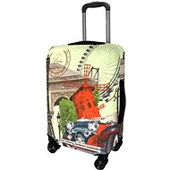 Kufryplus suitcase cover H73 Paris S - Luggage Cover