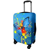 Kufryplus suitcase cover H146 Butterfly S - Luggage Cover