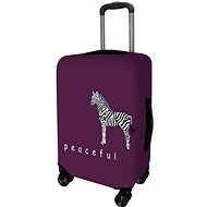 Kufryplus suitcase cover H387 Zebra S - Luggage Cover
