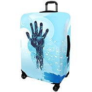 Kufryplus suitcase cover H95 Robotic hand M - Luggage Cover