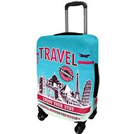 Kufryplus suitcase cover H62 Enjoy your stay S - Luggage Cover