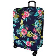 Kufryplus suitcase cover H543 Bouquet M - Luggage Cover