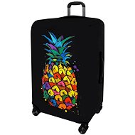 Kufryplus suitcase cover H535 Pineapple L - Luggage Cover