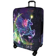 Kufryplus suitcase cover H537 Unicorn M - Luggage Cover