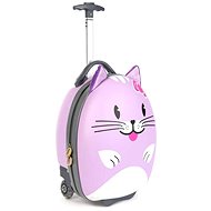 Boppi Tiny Trekker - Pink kitty - Suitcase