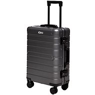 ROWEX Cabin hand luggage with TSA, aluvision grey - Suitcase
