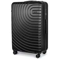 Solier Aventor STL1064 black 32" XXL extra large ABS travel case - Suitcase