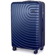Solier Aventor STL1064 dark blue 24" M medium ABS travel case - Suitcase