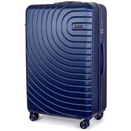 Solier Aventor STL1064 dark blue 32" XXL extra large ABS travel case - Suitcase